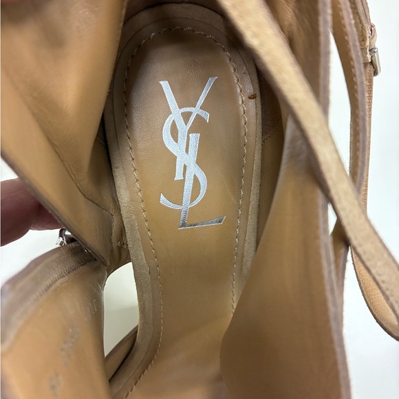 Yves Saint Laurent  Tan High Heels - Picture 4 of 14